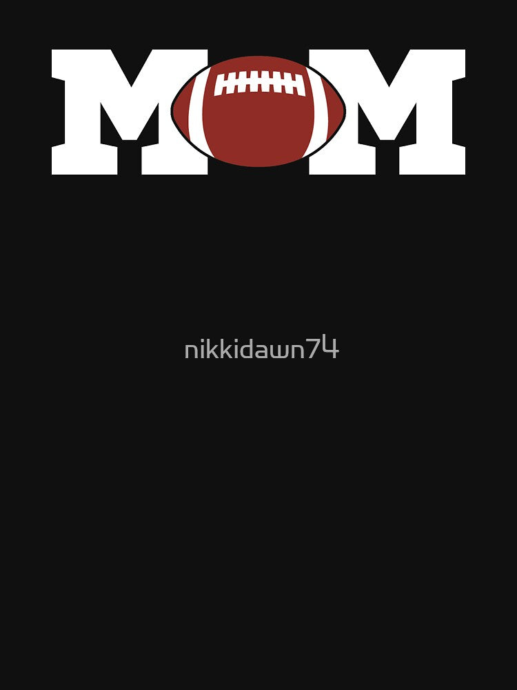 FOOTBALL MOM LIFE Novelty Gift Idea product by nikkidawn74 T-Shirts, Hoodie, Sweatshirt | BlankRebels.com (Image 3)