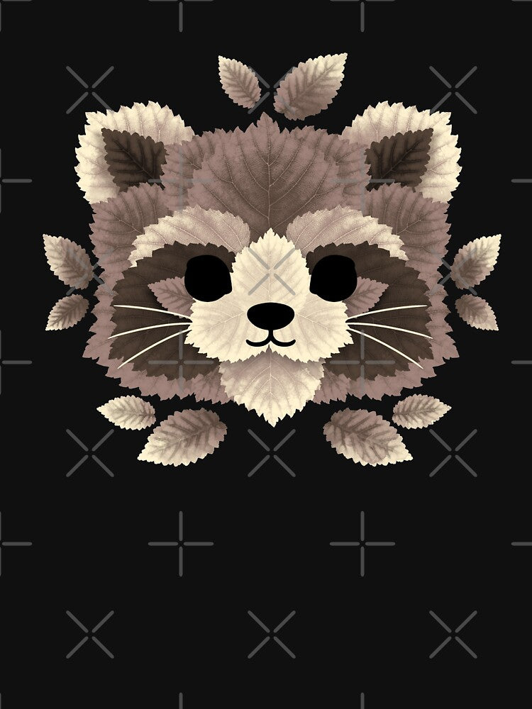 Raccoon of leaves by NemiMakeit T-Shirts, Hoodie, Sweatshirt | BlankRebels.com (Image 3)
