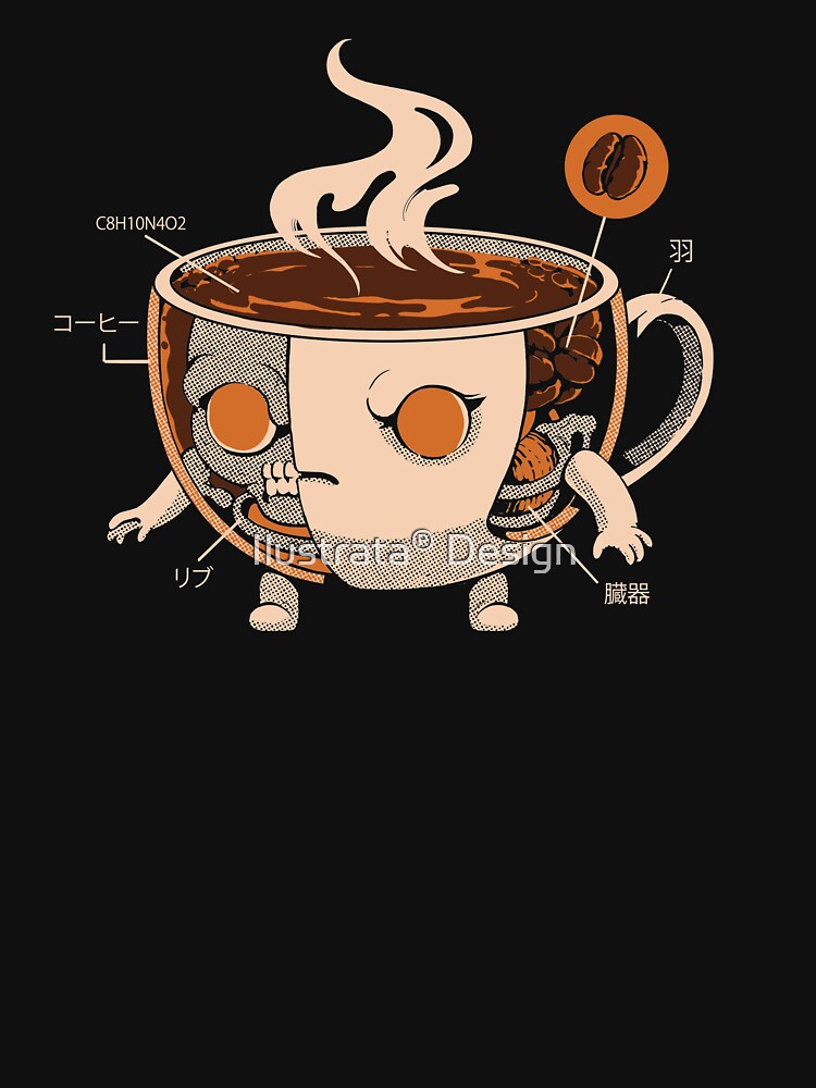 Coffeezilla X-ray by Ilustrata® T-Shirts, Hoodie, Sweatshirt | BlankRebels.com (Image 3)