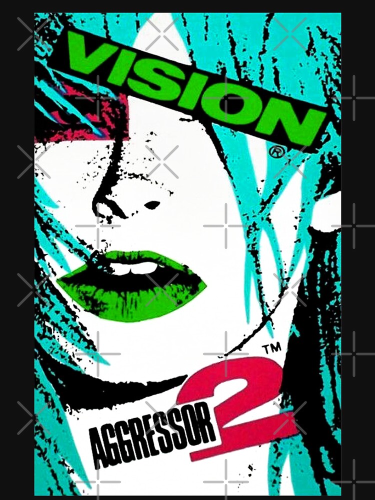 Vision Skateboards  Vision Aggressor 2 by stayrad T-Shirts, Hoodie, Sweatshirt | BlankRebels.com (Image 3)