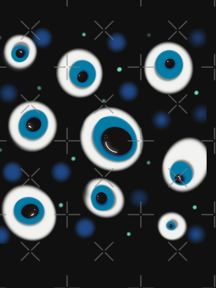 floating evil eyes by M-J-A-C T-Shirts, Hoodie, Sweatshirt | BlankRebels.com (Image 3)