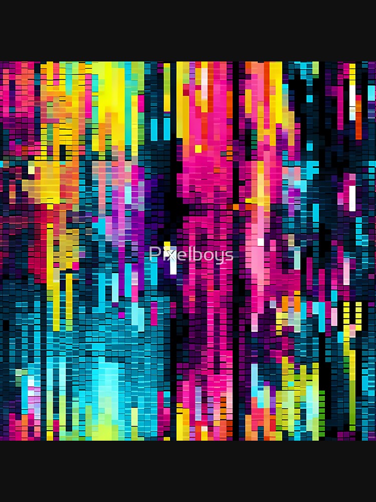 Glitch Art - Intentional Errors and Glitches - Glitch Culture - Cult Art by Pixelboys T-Shirts, Hoodie, Sweatshirt (Image 3)