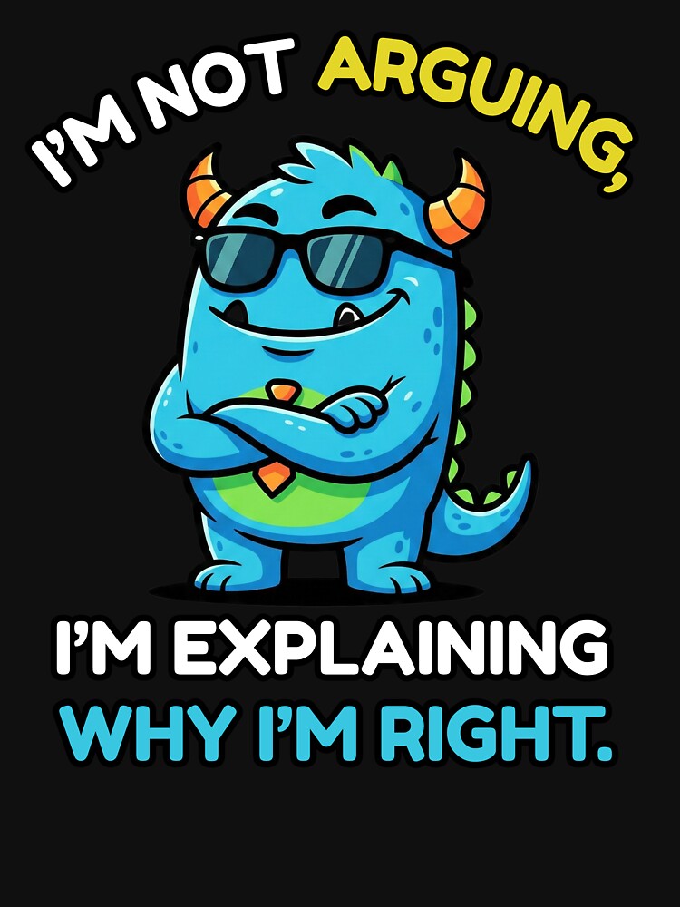 I’M Not Arguing Funny Sarcastic Quote T-Shirts, Hoodie, Sweatshirt