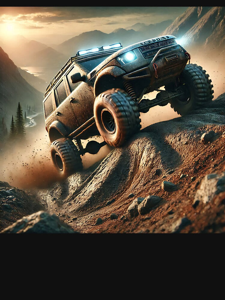 Mountain Car by AwesomeDigiShop T-Shirts, Hoodie, Sweatshirt | BlankRebels.com (Image 3)