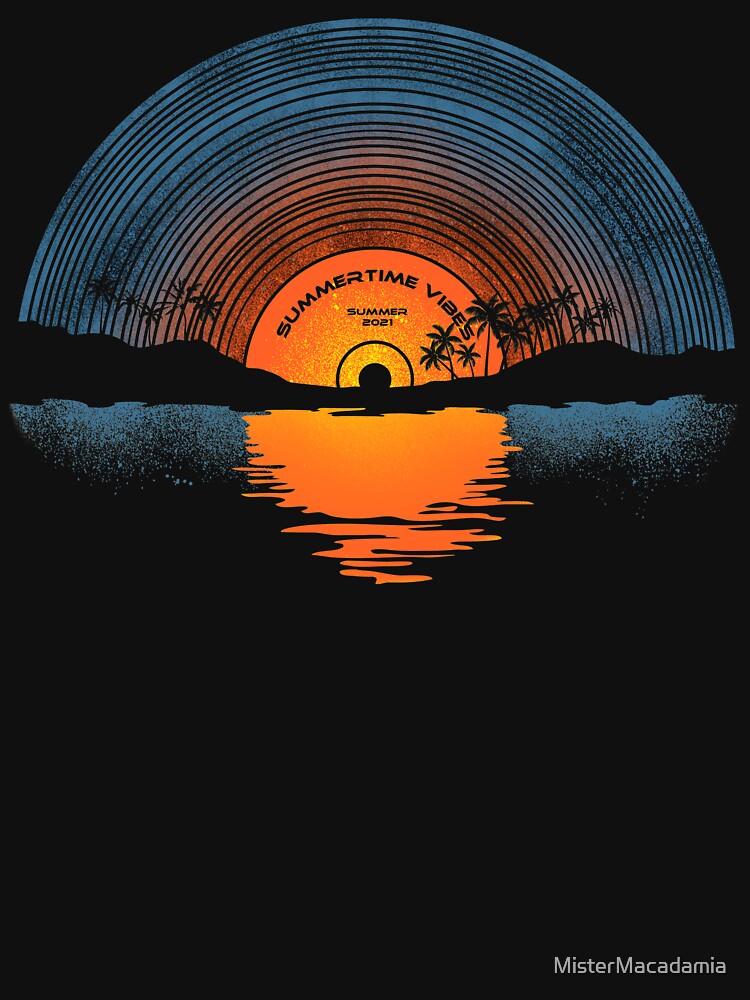 Sunset vinyl by MisterMacadamia T-Shirts, Hoodie, Sweatshirt | BlankRebels.com (Image 3)