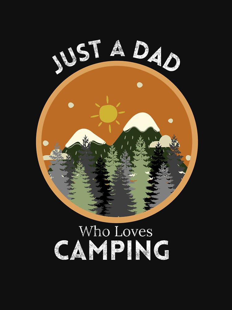 A dad who just loves camping. by Jaded Willow T-Shirts, Hoodie, Sweatshirt | BlankRebels.com (Image 3)