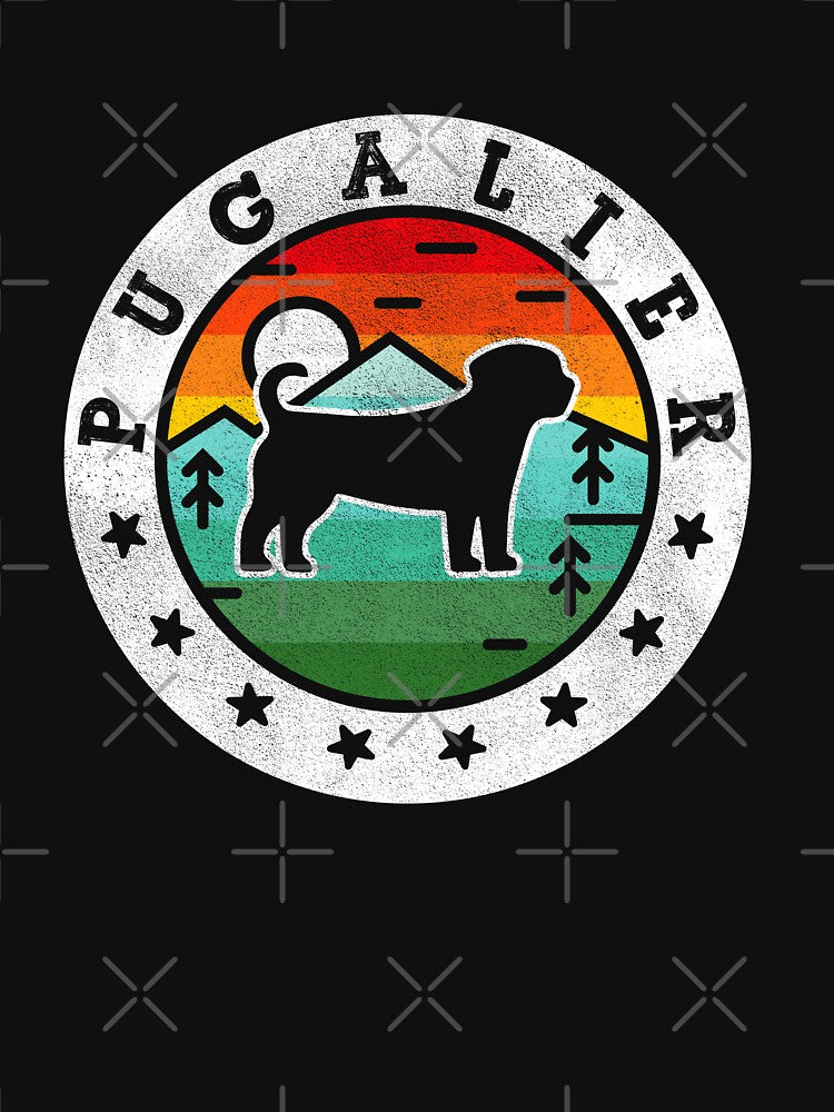 Pugalier Dog Summer Vintage by rafaeltto T-Shirts, Hoodie, Sweatshirt | BlankRebels.com (Image 3)