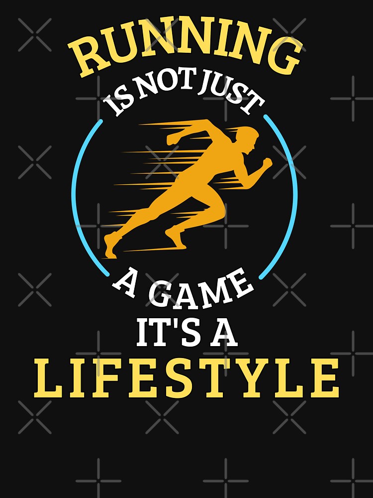 Running is not a game it's a lifestyle by annoying-shirts Hoodie, Sweatshirt | BlankRebels.com (Image 3)