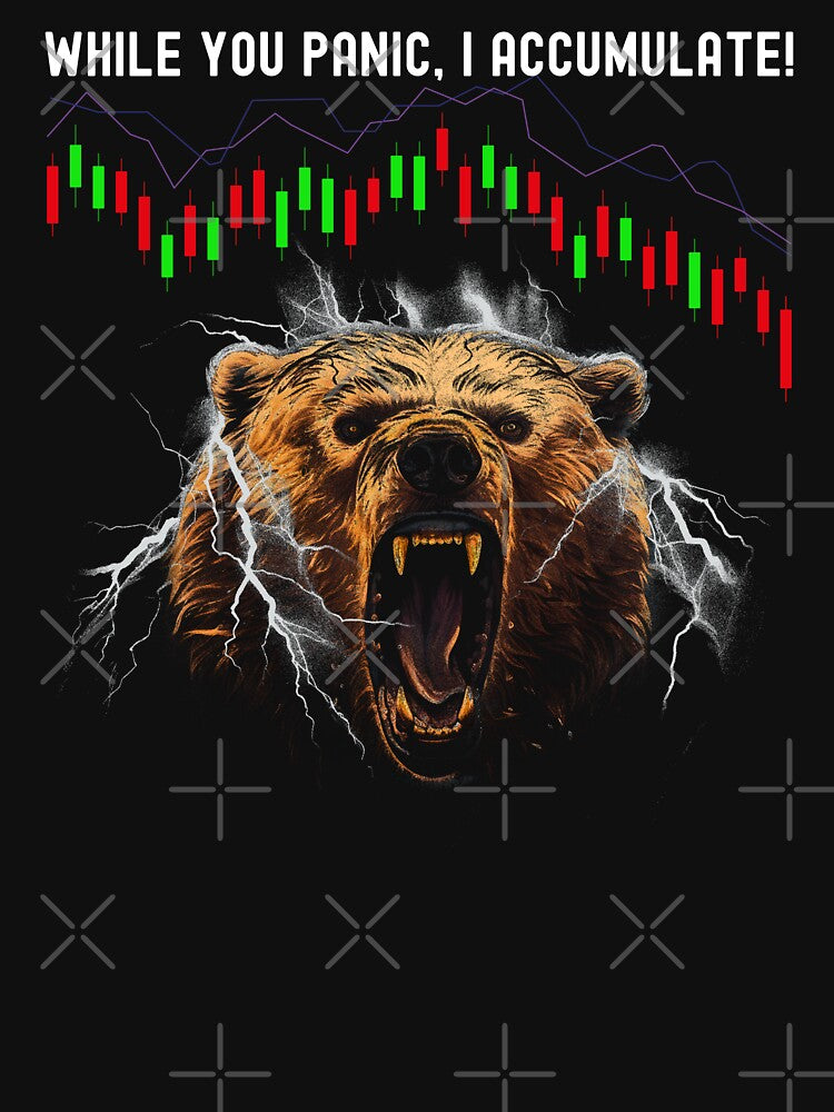 Bear Market Patience Pays Off - While You Panic I Accumulate by buy-on-demand T-Shirts, Hoodie, Sweatshirt (Image 3)