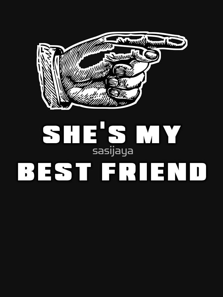 She's my best friend - Friendship by sasijaya T-Shirts, Hoodie, Sweatshirt | BlankRebels.com (Image 3)