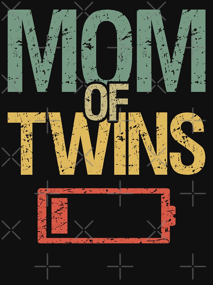 Tired Mom Of Twins I by Lemon Pepper T-Shirts, Hoodie, Sweatshirt | BlankRebels.com (Image 3)