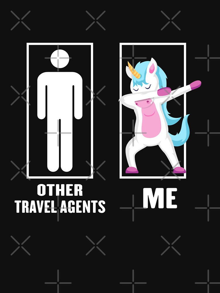 Funny Unicorn Dabbing Other travel agent Me,Other travel agent Me Funny Unicorn Dabbing, travel agent Unicorn,... (Image 3)