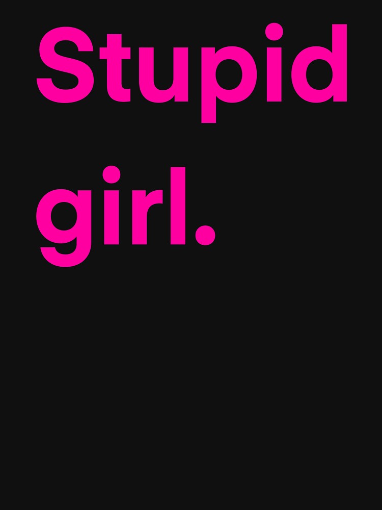Garbage - Stupid Girl (lowercase ver) by GioGio’s Bizarre Page
