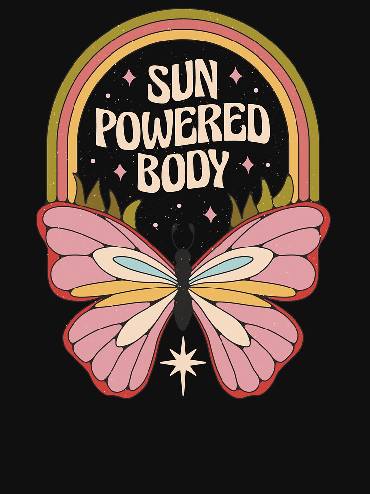 Hippie Clothes for Women Men 60's 70's Hippie Summer Butterfly by Teez-Me T-Shirts, Hoodie, Sweatshirt (Image 2)