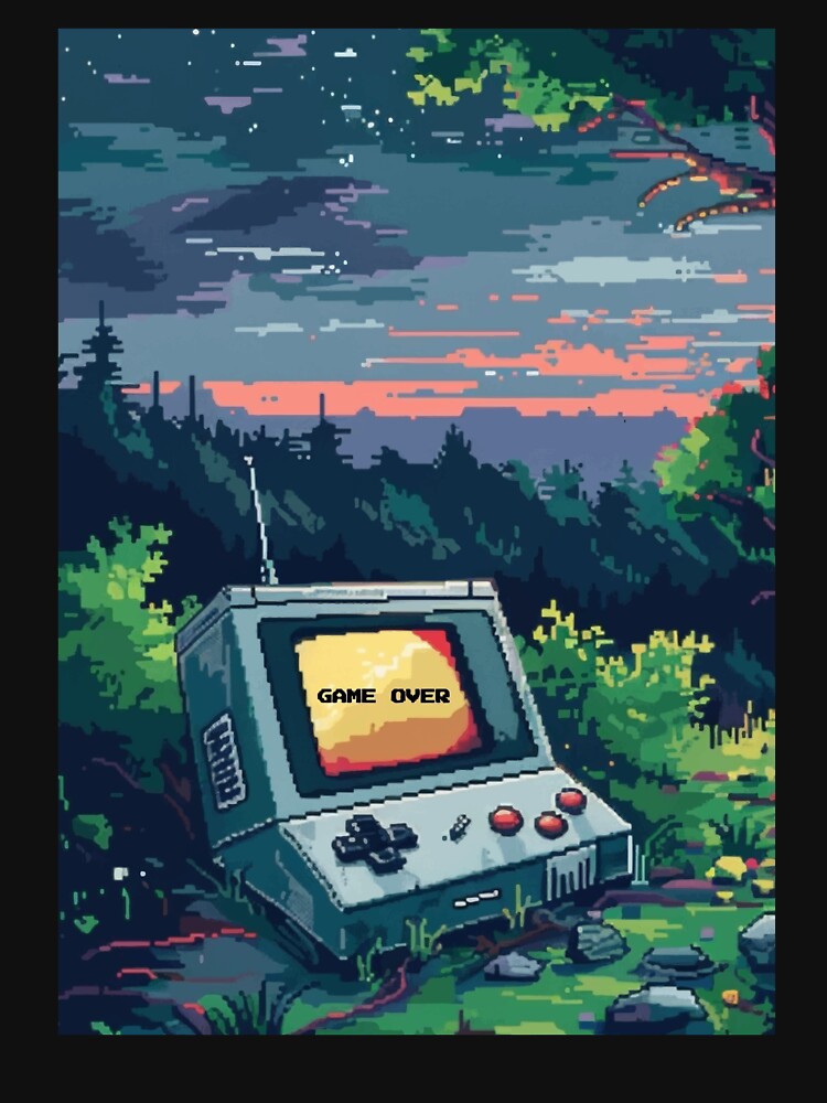 Pixel Retro Gaming – Nostalgic Arcade Tee by Hussar08 Hoodie, Sweatshirt | BlankRebels.com (Image 3)