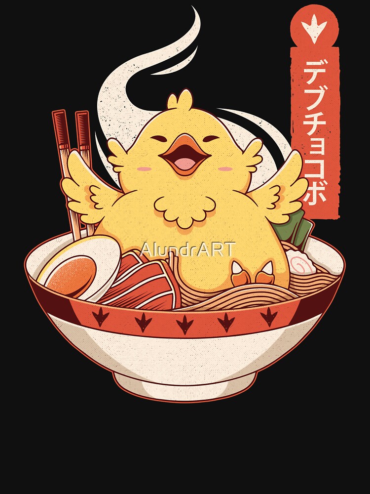 Fat Chocobo Ramen T-Shirts, Hoodie, Sweatshirt