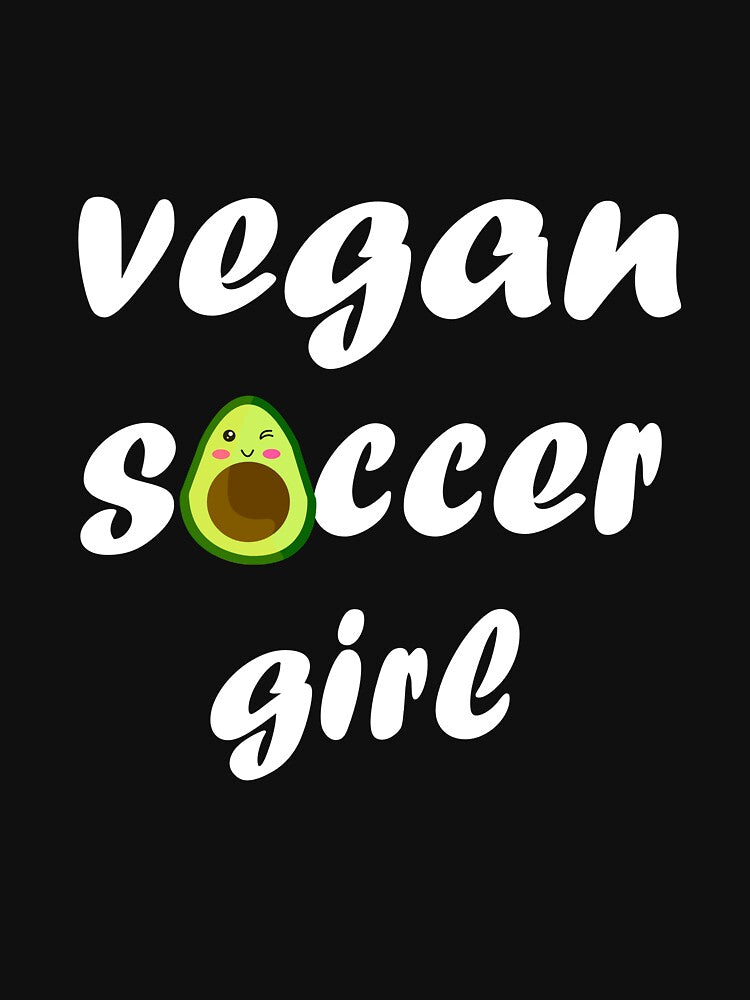 Vegan soccer girl T-shirt for you! by noahs-shop