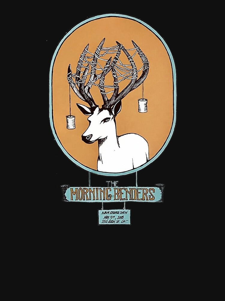 The Morning Benders Deer Antler Tin Can Telephone by jodieacartwa