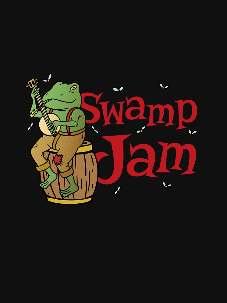 Cottagecore Aesthetic Frog Playing Banjo swamp jam Funny Gift idea by Yonshop T-Shirts, Hoodie, Sweatshirt (Image 3)