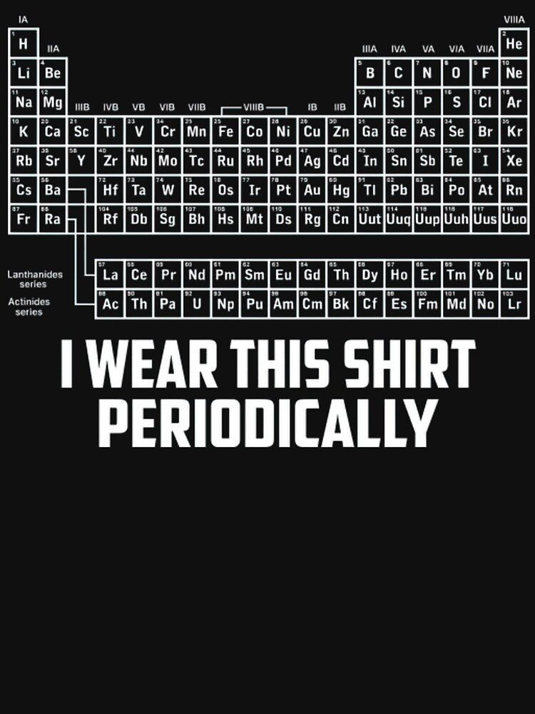 Project Hail Mary I Wear This Shirt Periodically Nerd Humor Classic T-Shirt by LBERRA