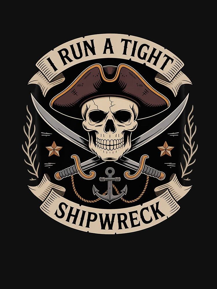 I Run A Tight Shipwreck by FluoroWave T-Shirts, Hoodie, Sweatshirt | BlankRebels.com (Image 3)