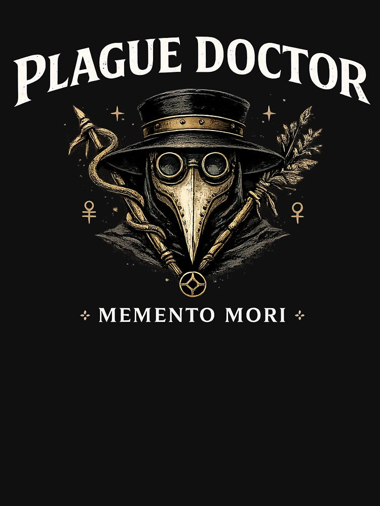 Vintage Plague Doctor Retro Art Print by Retr0Tshirts T-Shirts, Hoodie, Sweatshirt | BlankRebels.com (Image 3)