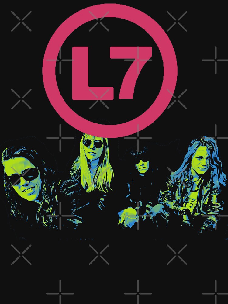 Donita, Suzi, Dee, Jennifer/L7 by flobwad T-Shirts, Hoodie, Sweatshirt | BlankRebels.com (Image 3)