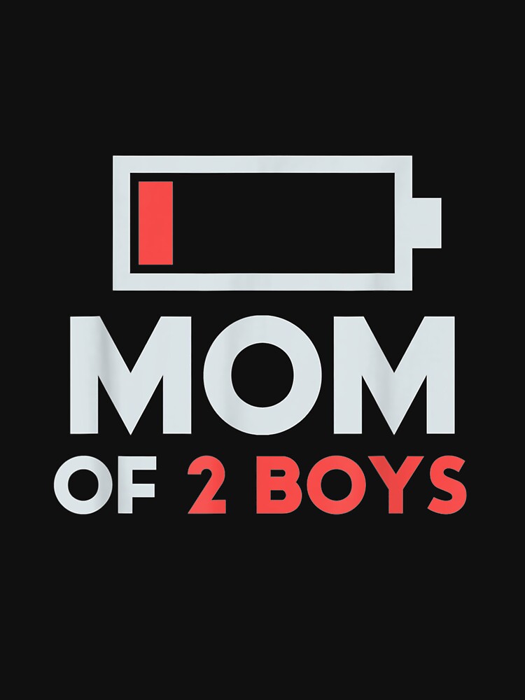 Mom of 2 Boys from Son Mothers Day Birthday Women by LucaAndreien T-Shirts, Hoodie, Sweatshirt | BlankRebels.com (Image 3)