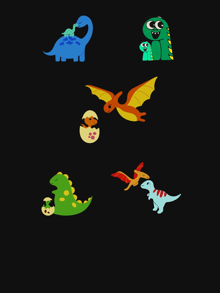 Mother Dinosaur design collection by DopeDesign111 T-Shirts, Hoodie, Sweatshirt | BlankRebels.com (Image 3)