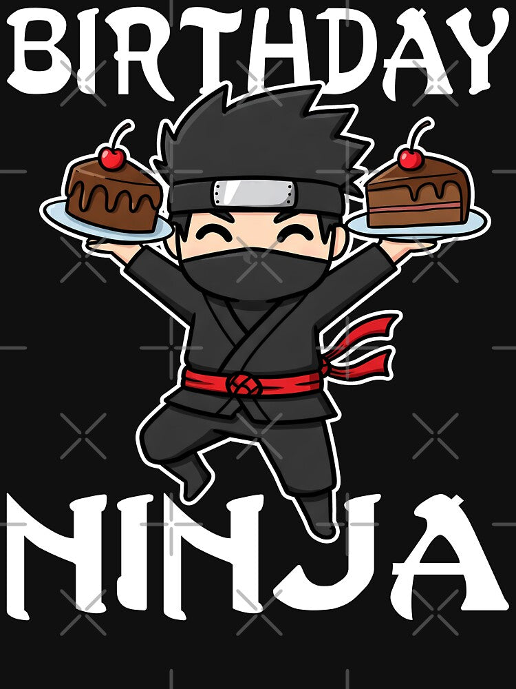 BIRTHDAY NINJA - HAPPY BIRTHDAY GIFT by KEF Custom T-Shirts, Hoodie, Sweatshirt | BlankRebels.com (Image 3)