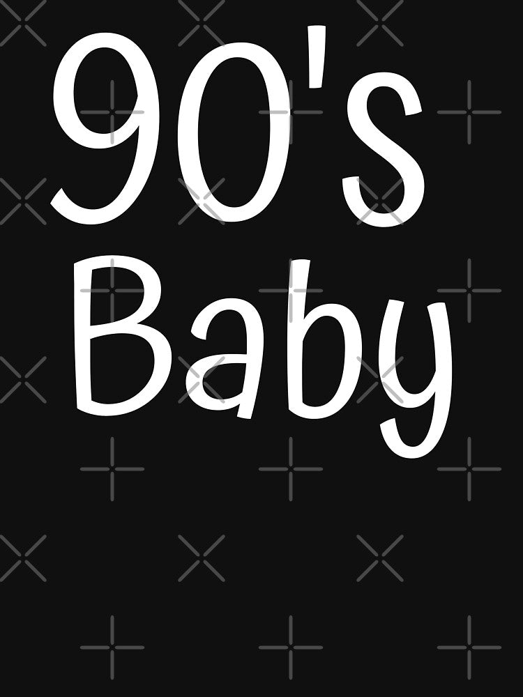 Classic Script 90's Baby by Weknes T-Shirts, Hoodie, Sweatshirt | BlankRebels.com (Image 3)