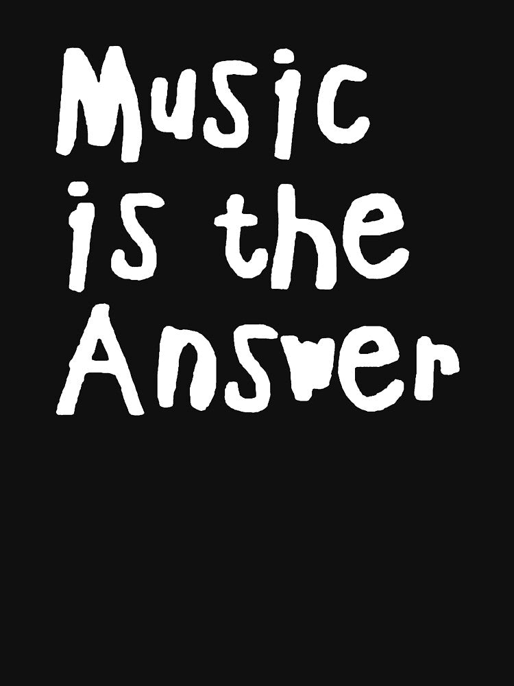 Music Is The Answer by kaicloudy T-Shirts, Hoodie, Sweatshirt | BlankRebels.com (Image 3)