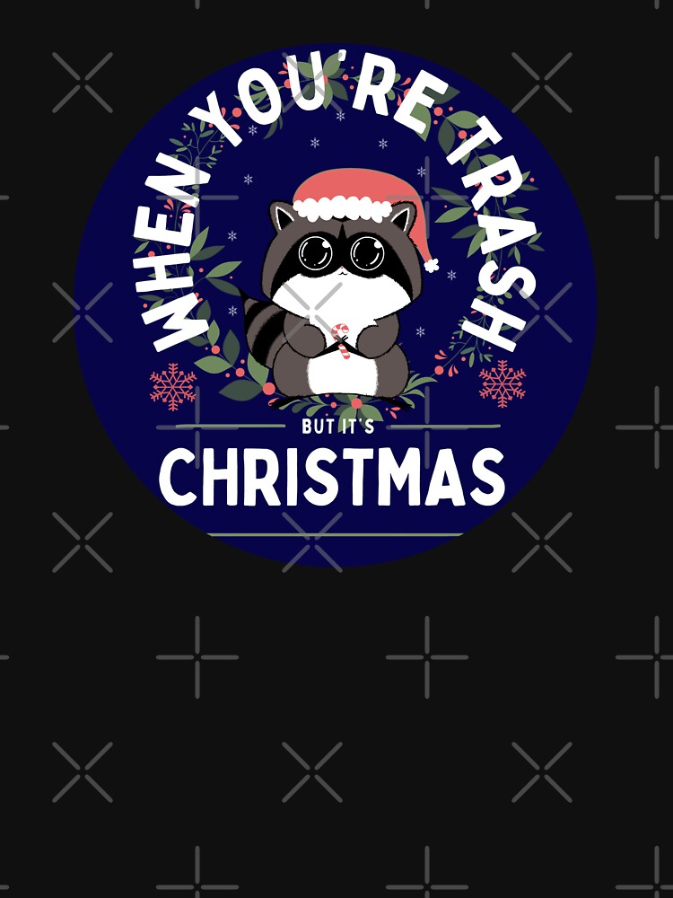 Trash Panda Christmas by Shoryotombo T-Shirts, Hoodie, Sweatshirt | BlankRebels.com (Image 3)