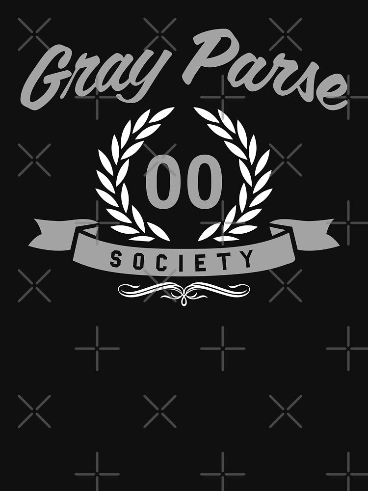 Gray Parse Society by EndGameApparel