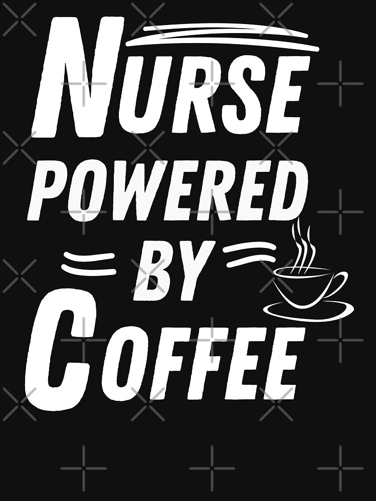 Nurse powered by coffee by annoying-shirts Hoodie, Sweatshirt | BlankRebels.com (Image 3)