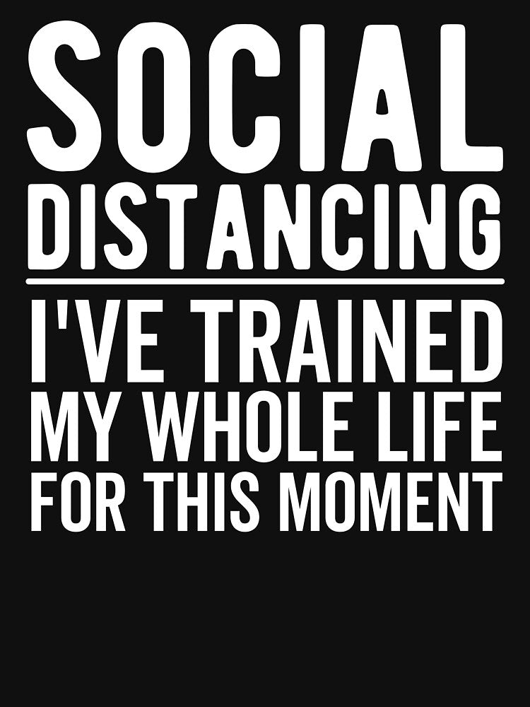 Social Distancing Introvert Funny Quote by Limatees T-Shirts, Hoodie, Sweatshirt | BlankRebels.com (Image 3)