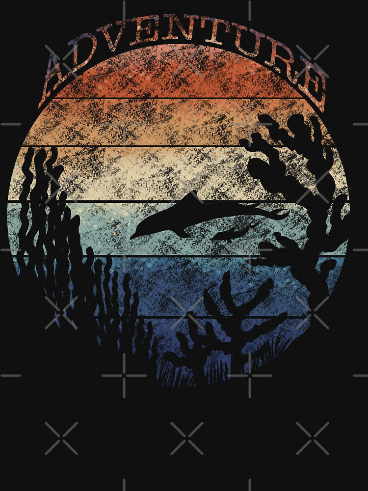 Adventure Oceans Dolphin Sunset Wanderlust Silhouette T-Shirts, Hoodie, Sweatshirt