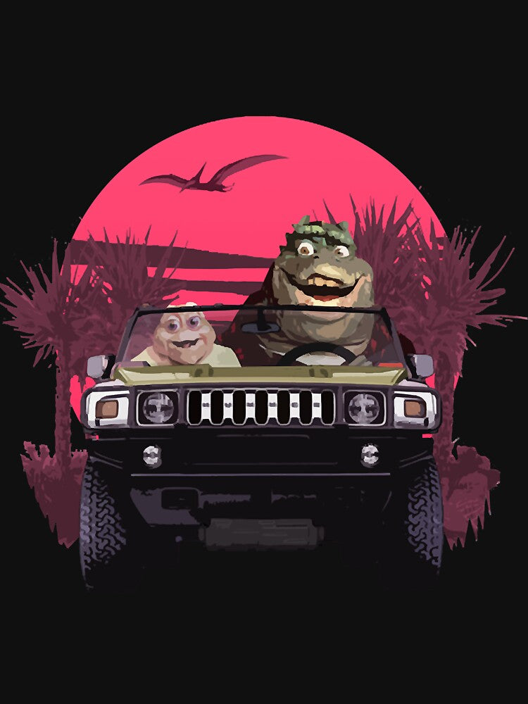 The Sinclair Driving the Boomer-Mobile by ehwyll199 T-Shirts, Hoodie, Sweatshirt | BlankRebels.com (Image 3)