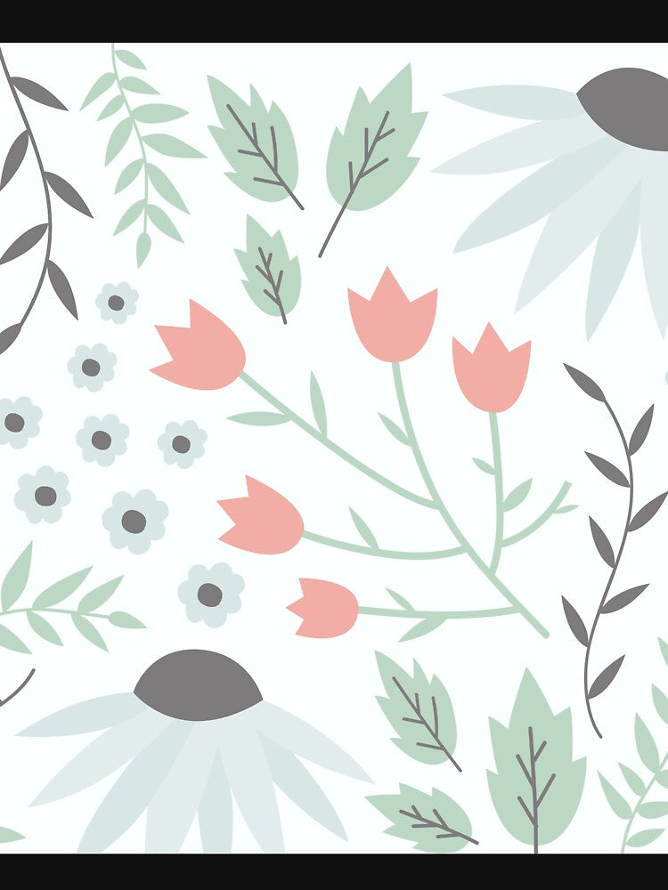 Floral print | Summer Vibes by RizaMonera T-Shirts, Hoodie, Sweatshirt | BlankRebels.com (Image 3)