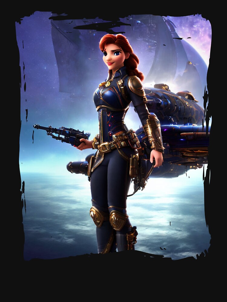 Steampunk Space Pirate by Trevor McCabe T-Shirts, Hoodie, Sweatshirt | BlankRebels.com (Image 3)