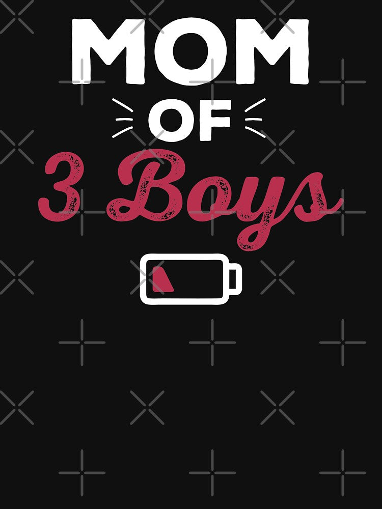 Mom Of Three Boys by Merchking1 T-Shirts, Hoodie, Sweatshirt | BlankRebels.com (Image 3)