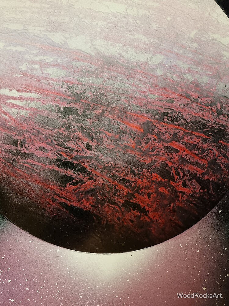 Spray paint art red planet by WoodRocksArt T-Shirts, Hoodie, Sweatshirt | BlankRebels.com (Image 3)