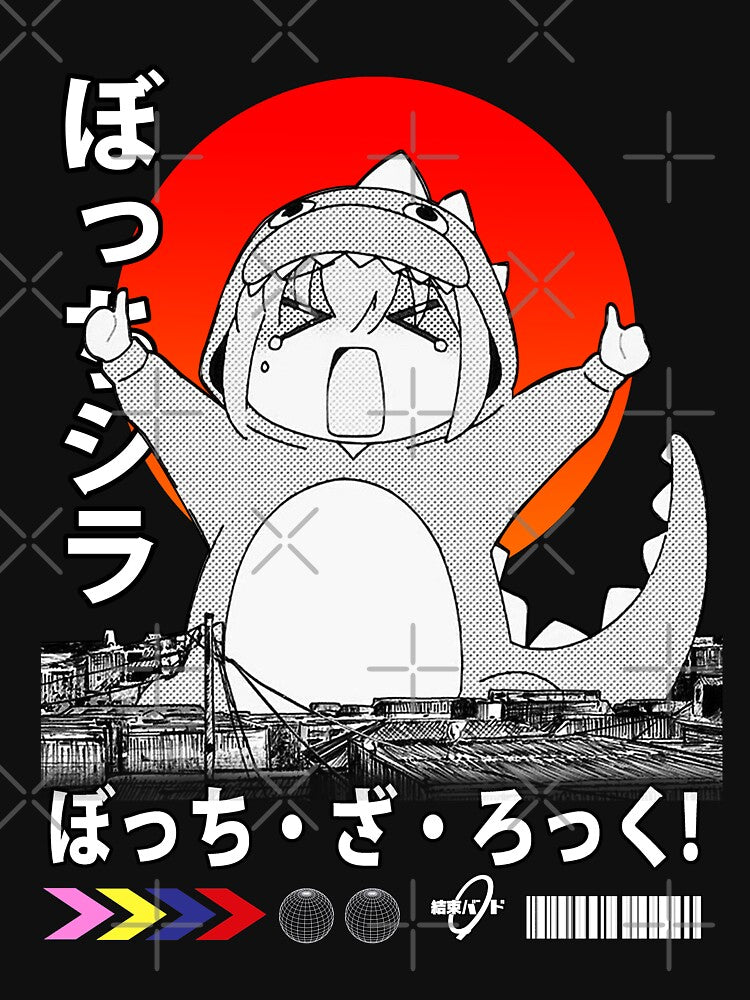 Bocchi Kaiju by UDTee T-Shirts, Hoodie, Sweatshirt | BlankRebels.com (Image 3)