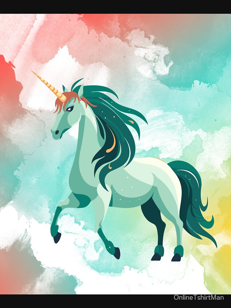 UNICORN GRAPHIC MINTACORN DESIGN by OnlineTshirtMan T-Shirts, Hoodie, Sweatshirt | BlankRebels.com (Image 3)
