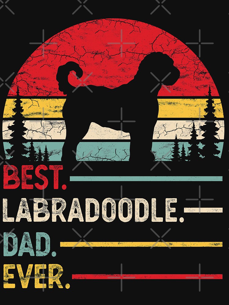 Vintage Best Labradoodle Dad Ever by rafaeltto T-Shirts, Hoodie, Sweatshirt | BlankRebels.com (Image 3)