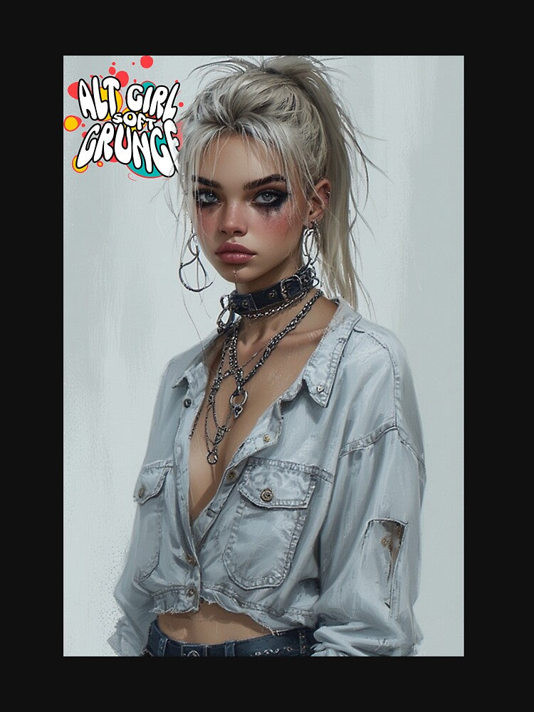 Alt Girl Soft Grunge by Mark Mentzer T-Shirts, Hoodie, Sweatshirt | BlankRebels.com (Image 3)