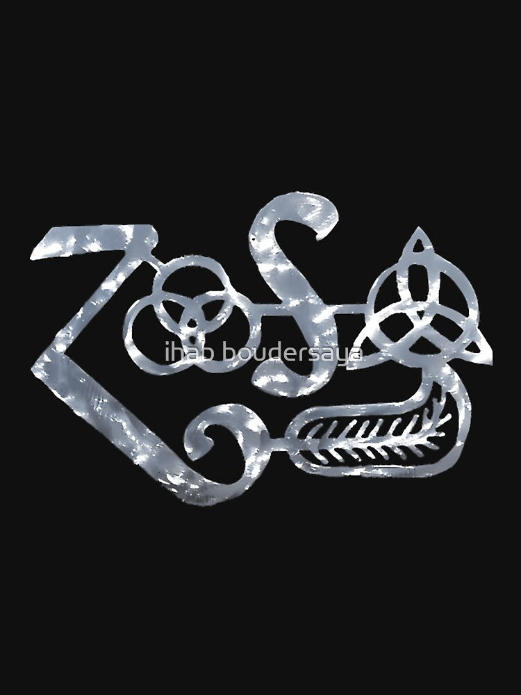 ZOSO Logo Rock Band by ihab boudersaya T-Shirts, Hoodie, Sweatshirt | BlankRebels.com (Image 3)