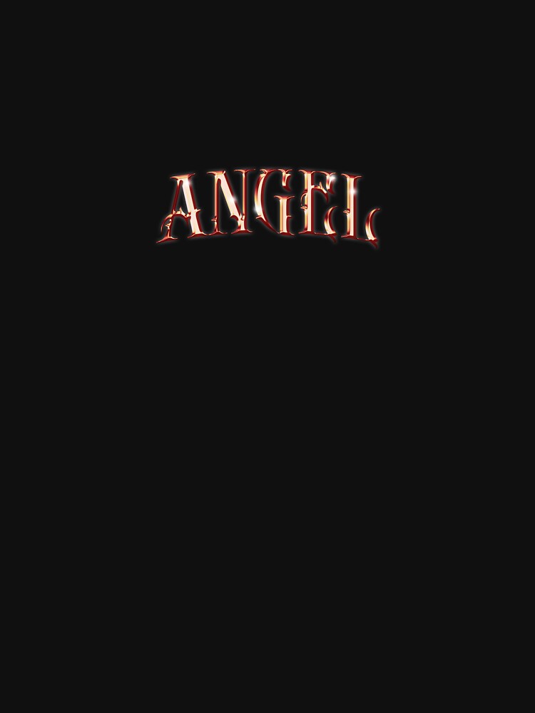 ANGEL Chrome Text by UglyNavy T-Shirts, Hoodie, Sweatshirt | BlankRebels.com (Image 3)
