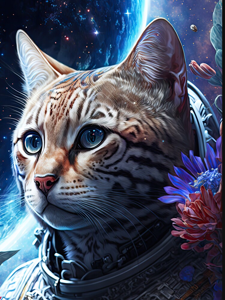 Gerard The Bengal Cat Astronaut Cat Space Cat 1 by idreamaboutcats T-Shirts, Hoodie, Sweatshirt | BlankRebels.com (Image 3)