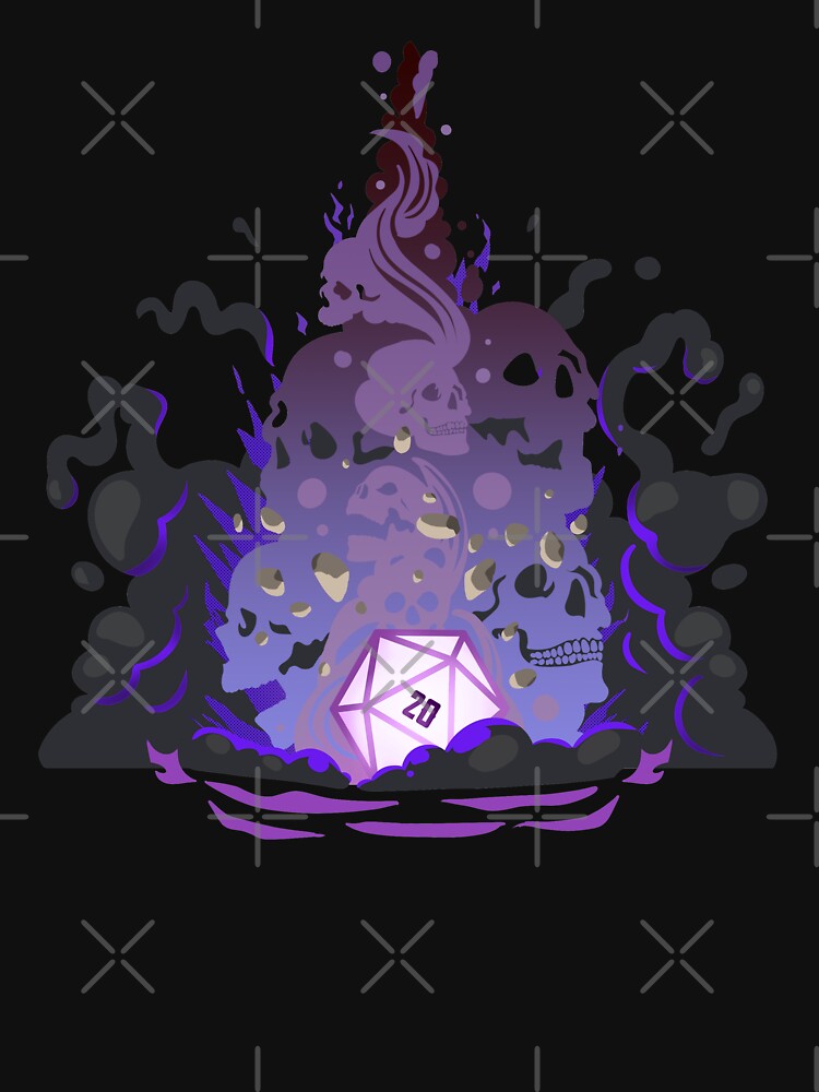 Critical Hit - Necrotic by Milmino T-Shirts, Hoodie, Sweatshirt | BlankRebels.com (Image 3)